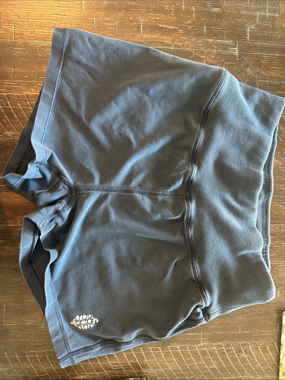 Free people fp movement Women’s Navy Blue Washed Active Shorts